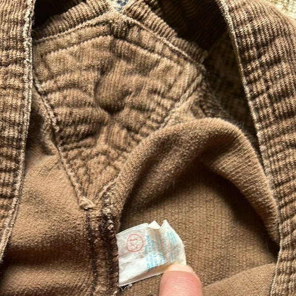 Bugle Boy Sport Fishing Corduroy Brown Kids Overalls - Picture 4 of 6